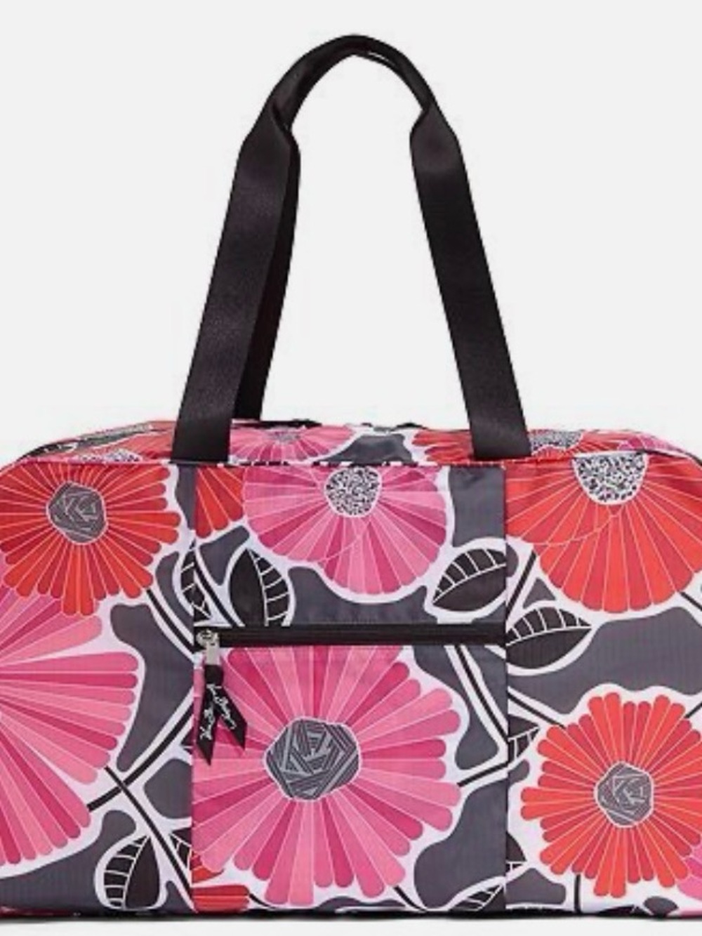 Vera Bradley Cherry Blossoms Collapsible Duffle/Travel Tote